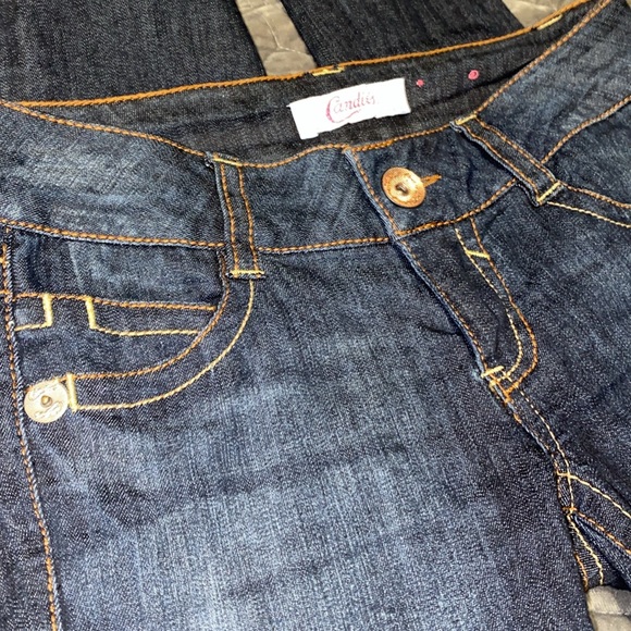 Candie’s Dark Blue Low Rise Skinny Jeans NWOT - Picture 7 of 14
